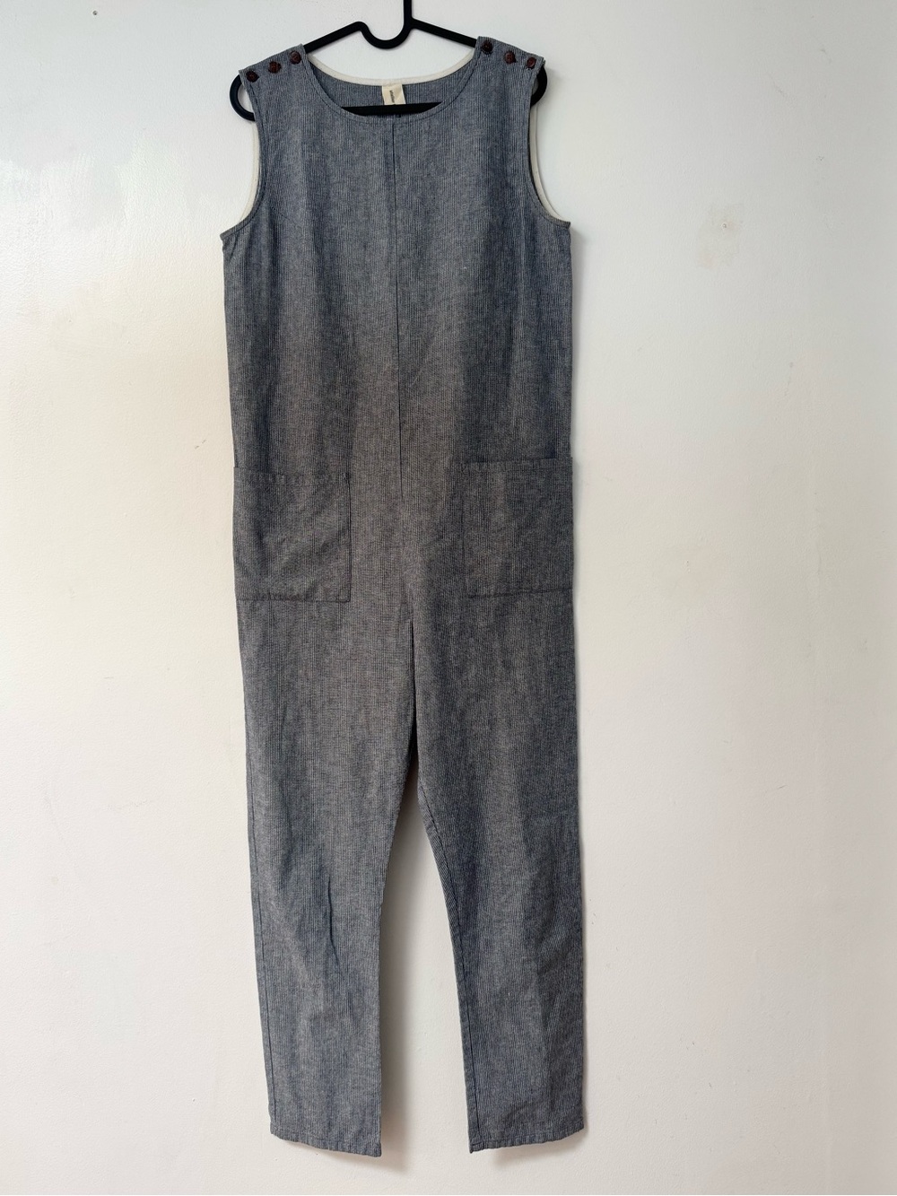 ATELIER B cotton linen jumpsuit XS